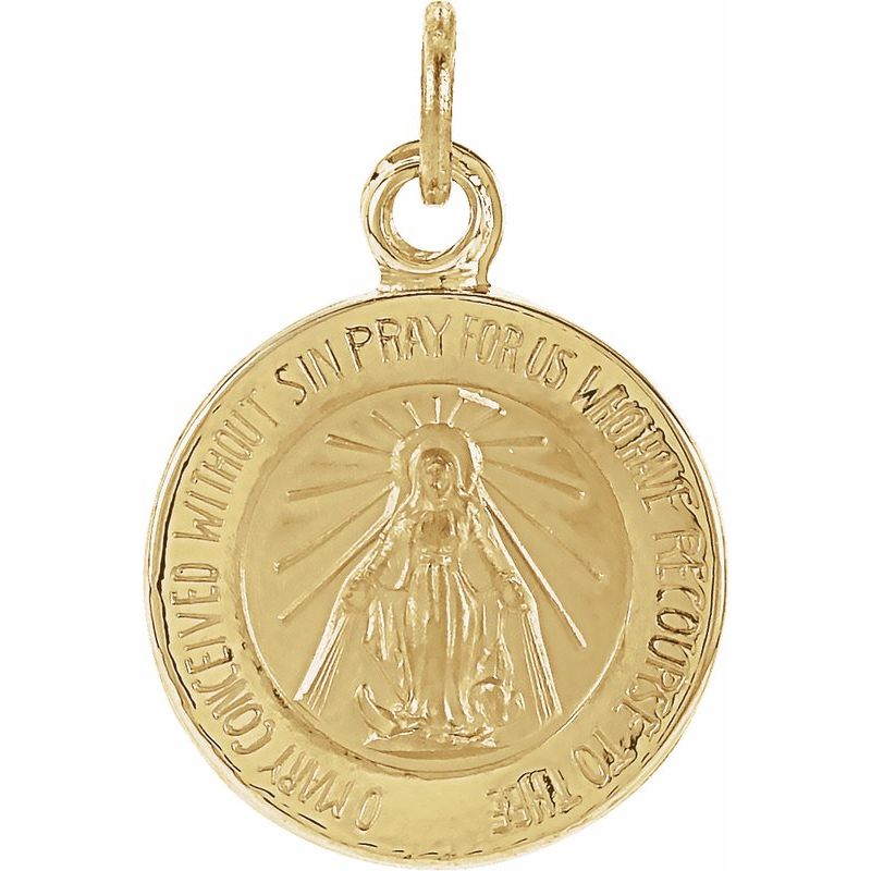 Miraculous Medal Necklace or Pendant