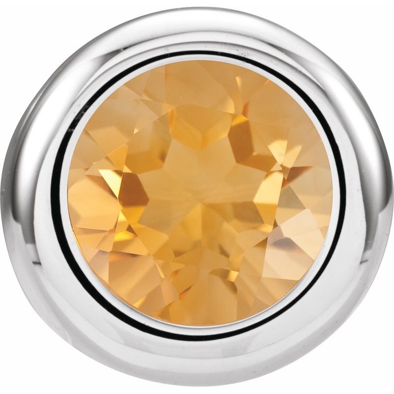 Birth of a Child Solitaire Pendant — 5 mm Imitation