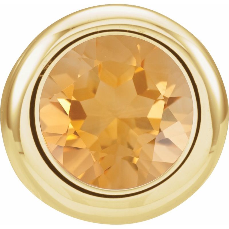Birth of a Child Solitaire Pendant — 5 mm Imitation