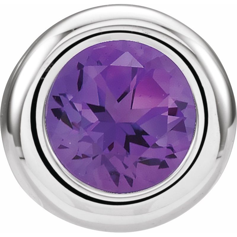 Birth of a Child Solitaire Pendant — 5 mm Imitation