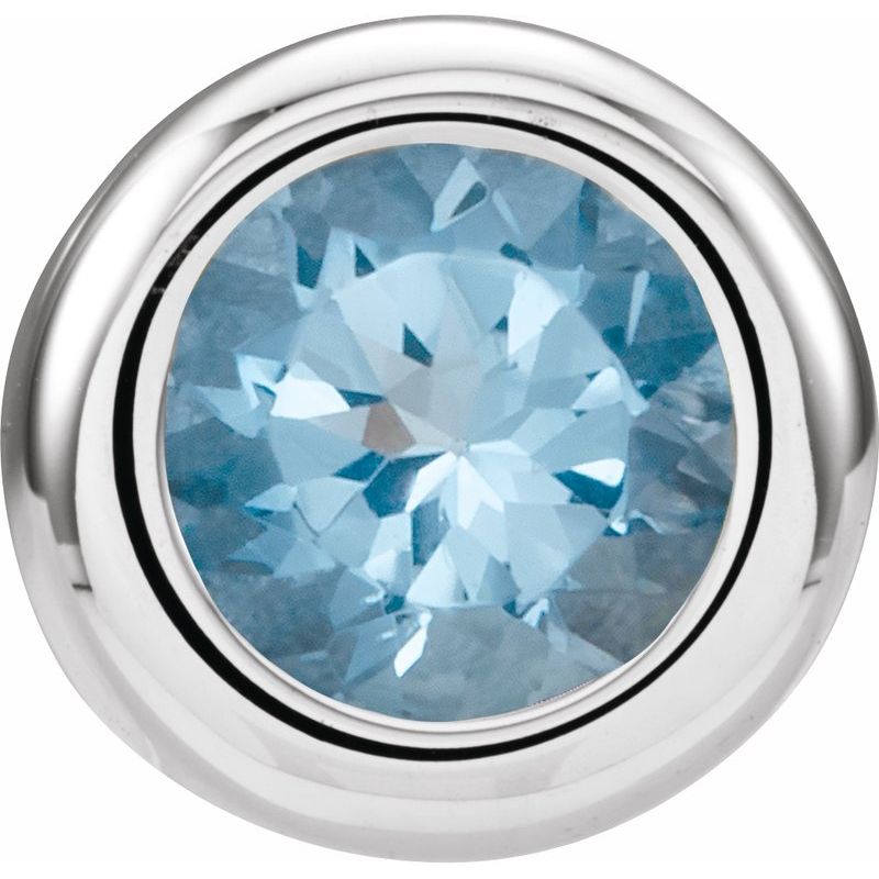 Birth of a Child Solitaire Pendant — 5 mm Imitation