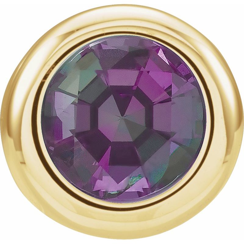 Birth of a Child Solitaire Pendant — 5 mm Imitation