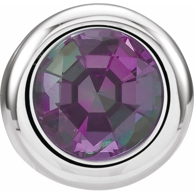 Birth of a Child Solitaire Pendant — 5 mm Imitation