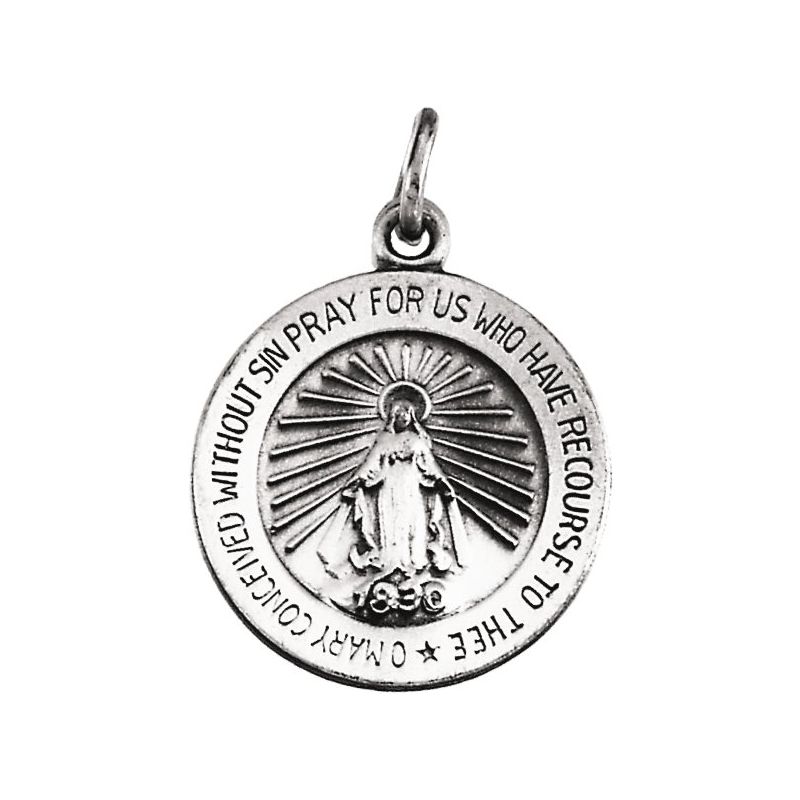 Miraculous Medal Necklace or Pendant
