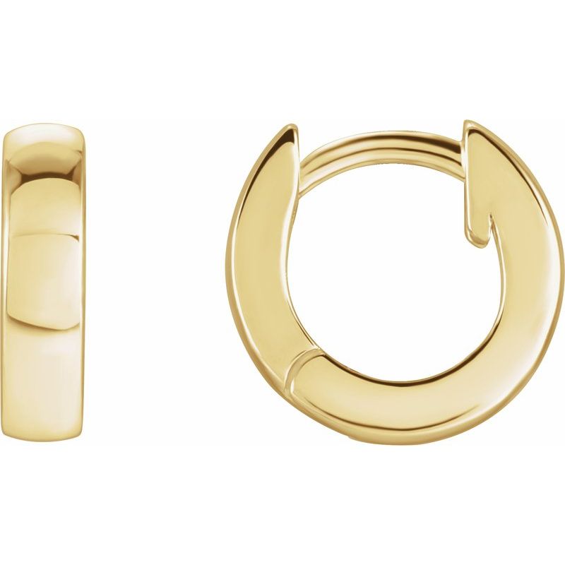 Hoop Earrings — Hinged