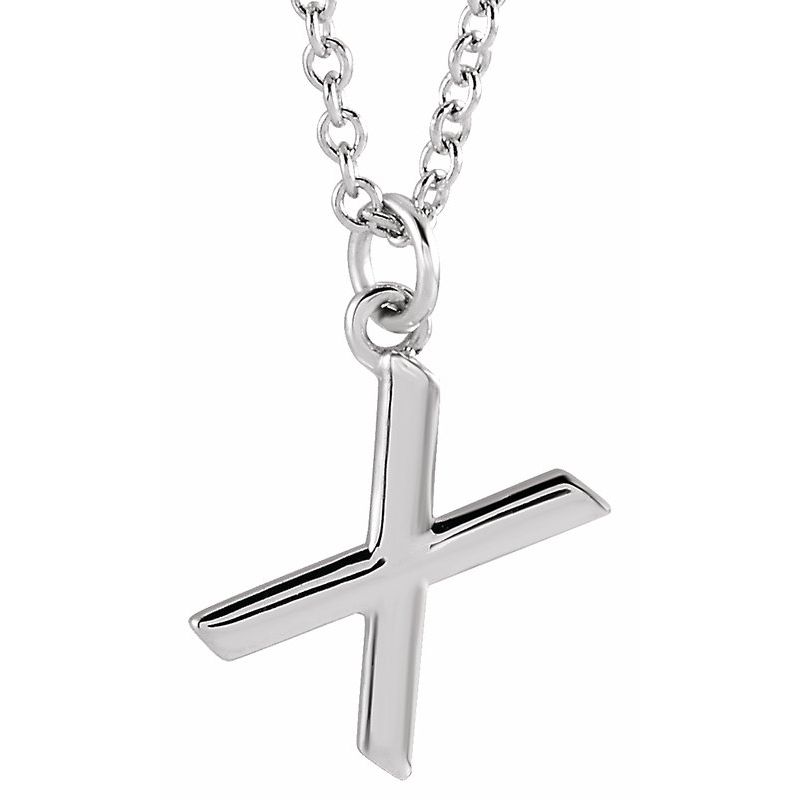 Initial Dangle Necklace