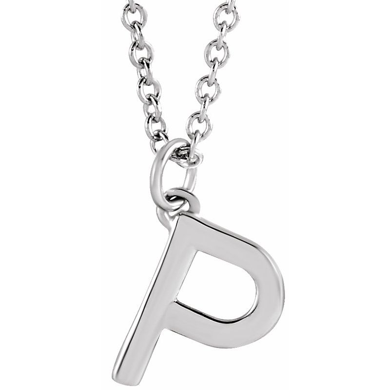 Initial Dangle Necklace