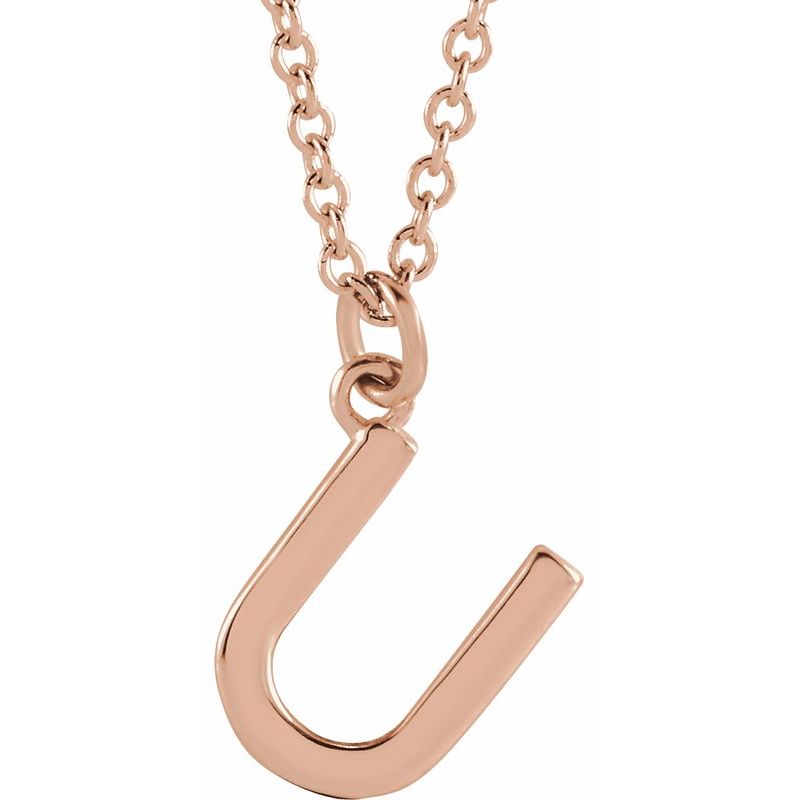 Initial Dangle Necklace