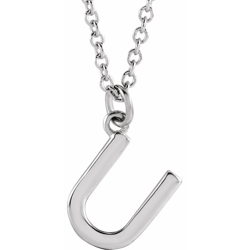Initial Dangle Necklace