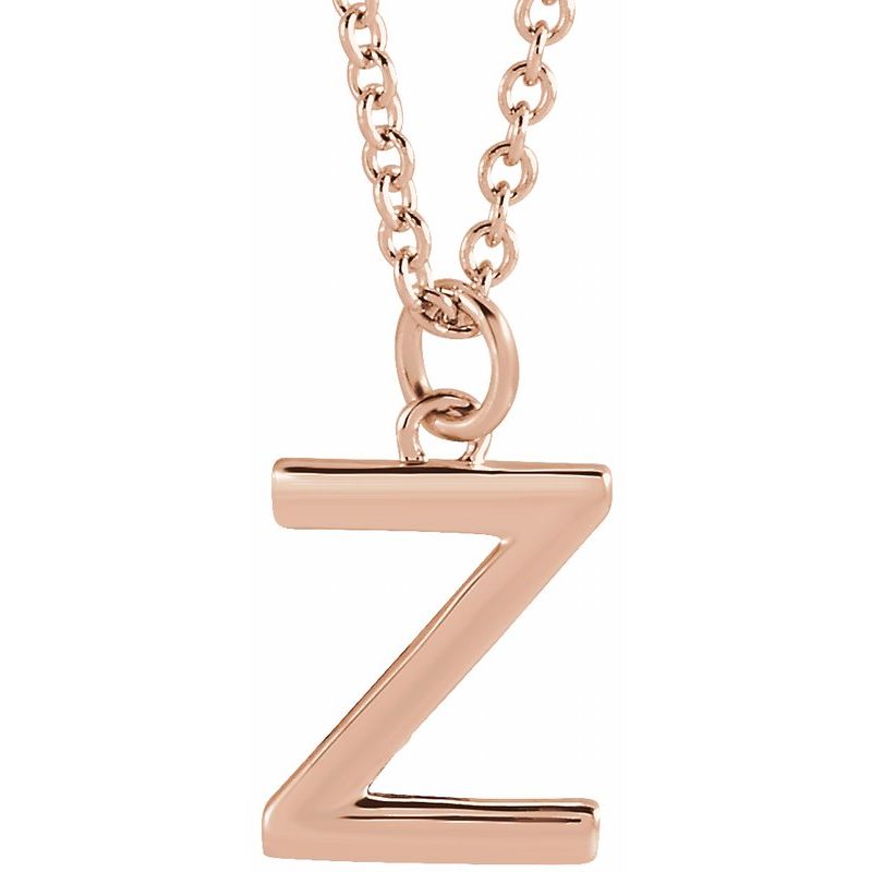 Initial Dangle Necklace