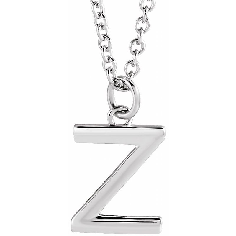 Initial Dangle Necklace