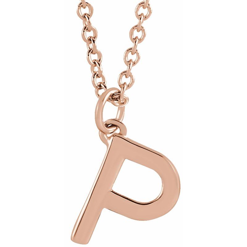 Initial Dangle Necklace
