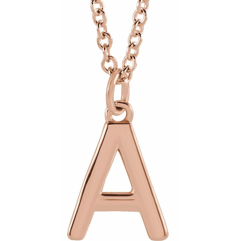 Initial Dangle Necklace