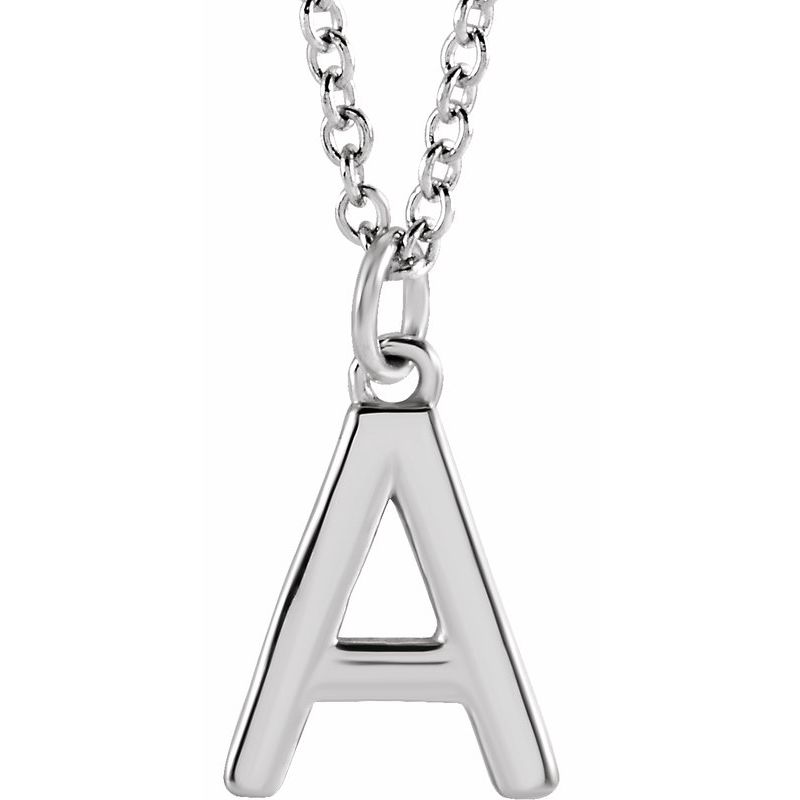 Initial Dangle Necklace