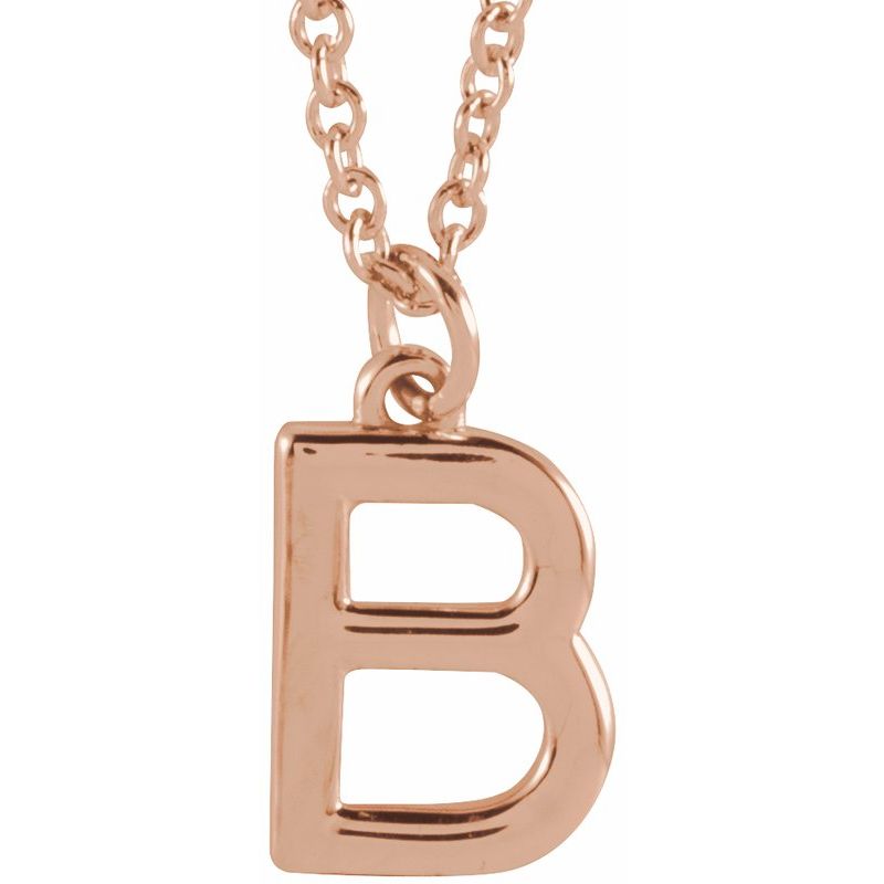 Initial Dangle Necklace