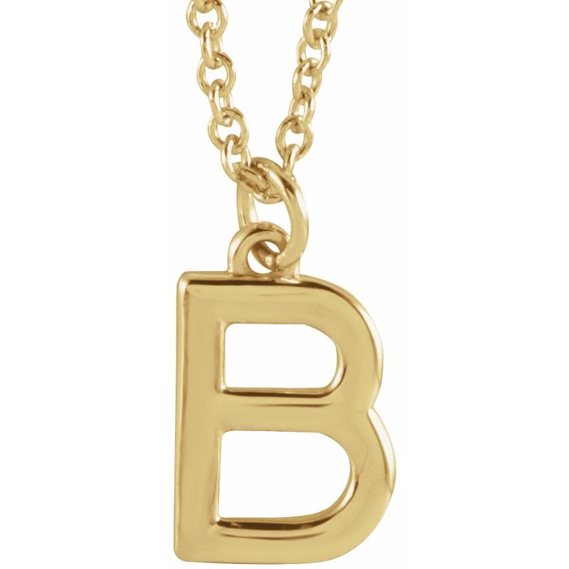 Initial Dangle Necklace