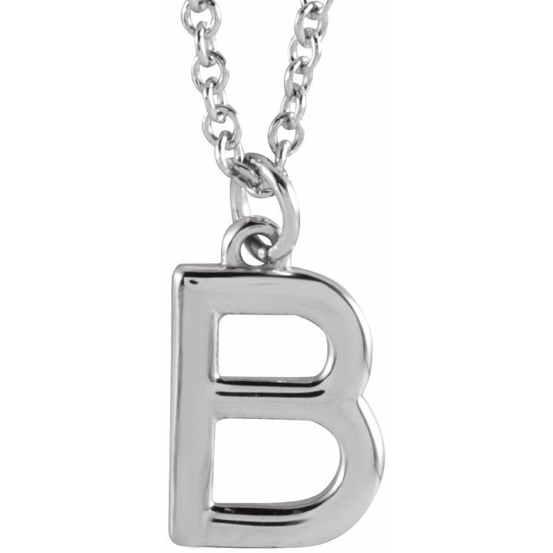 Initial Dangle Necklace