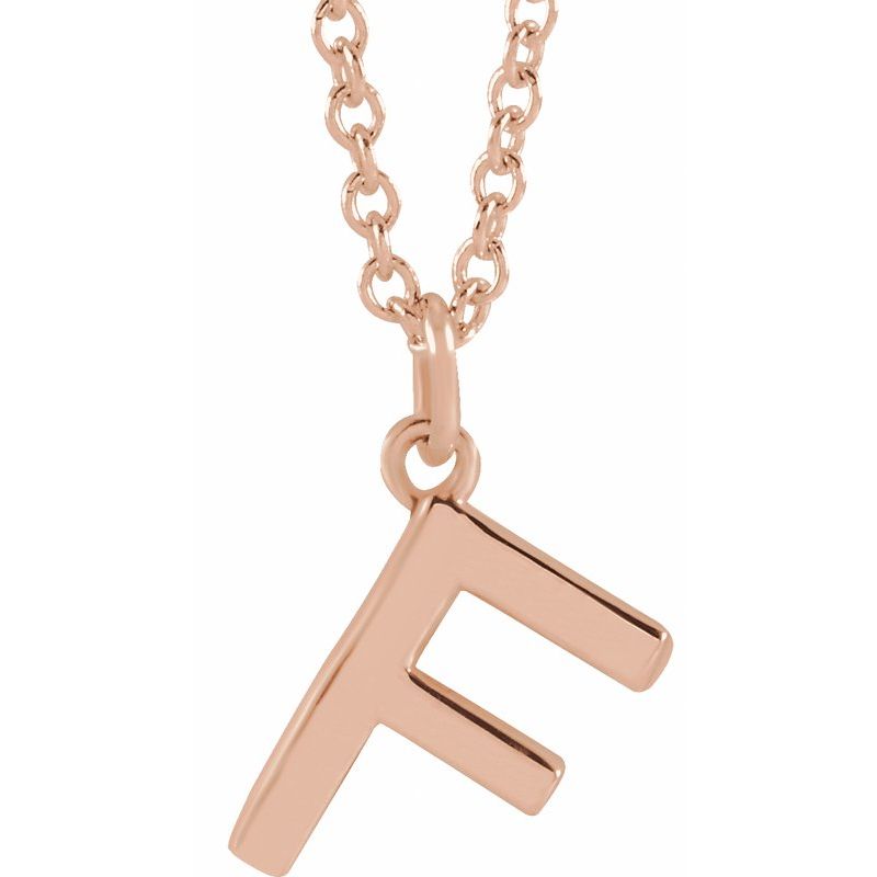 Initial Dangle Necklace