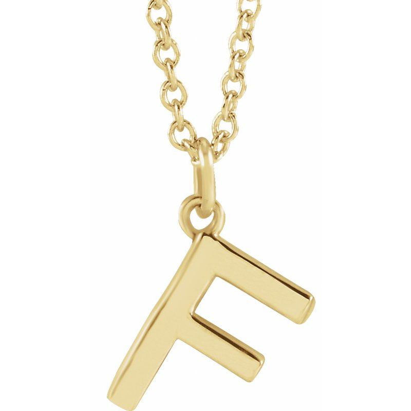 Initial Dangle Necklace