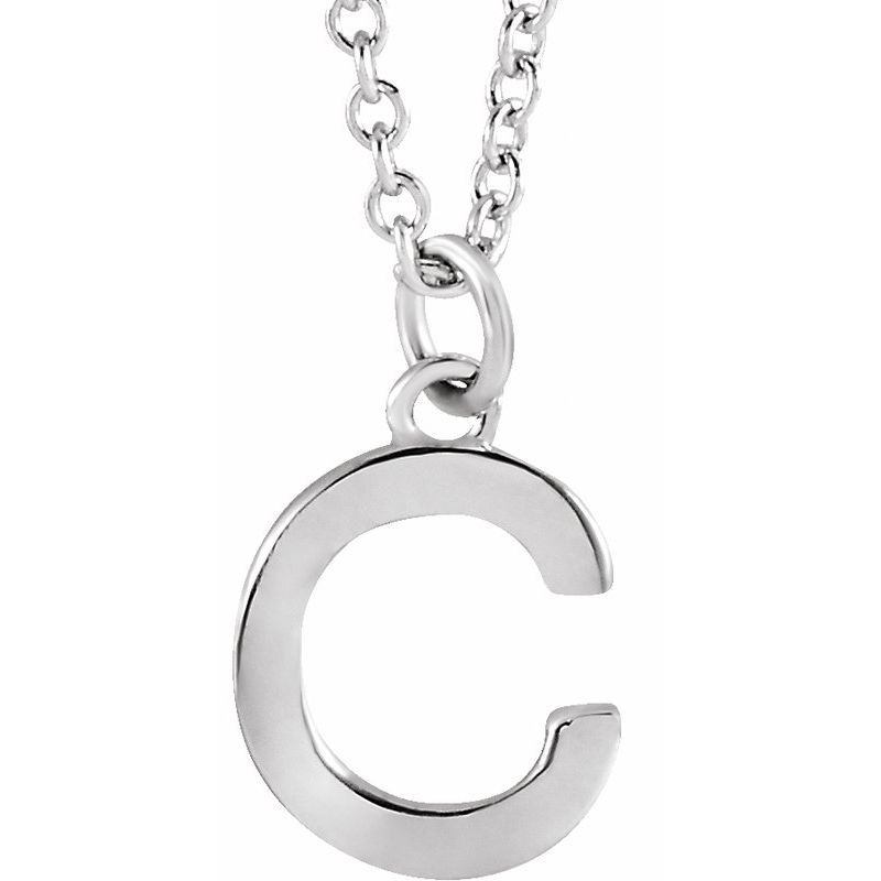 Initial Dangle Necklace