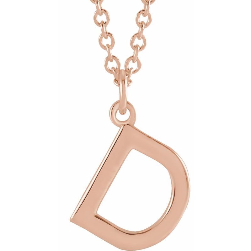 Initial Dangle Necklace