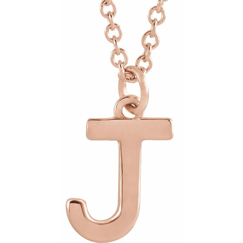 Initial Dangle Necklace
