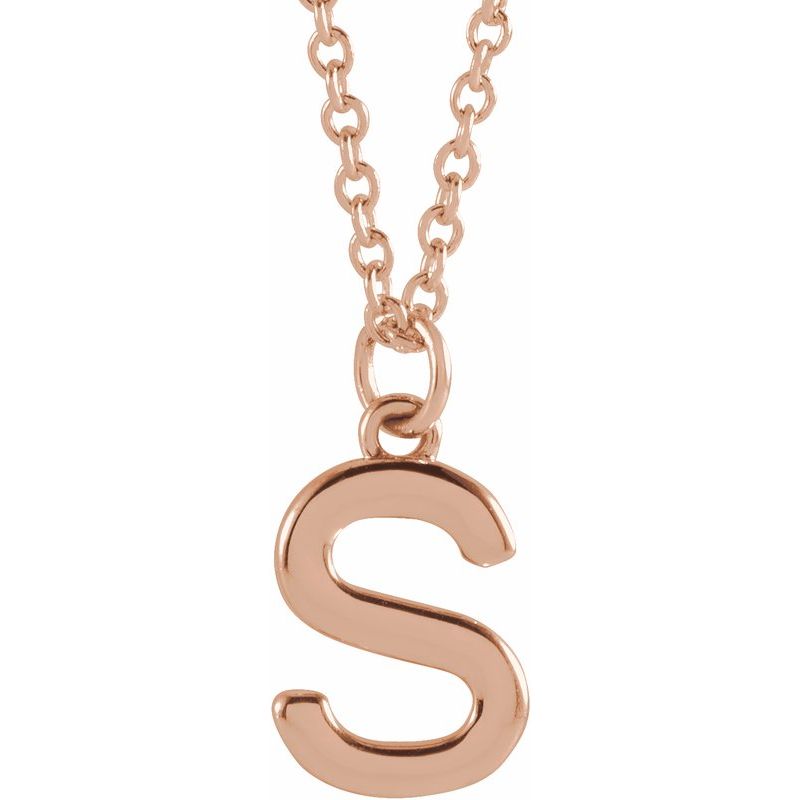 Initial Dangle Necklace