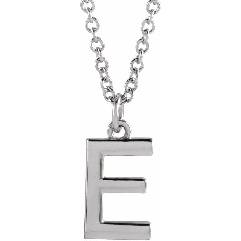 Initial Dangle Necklace