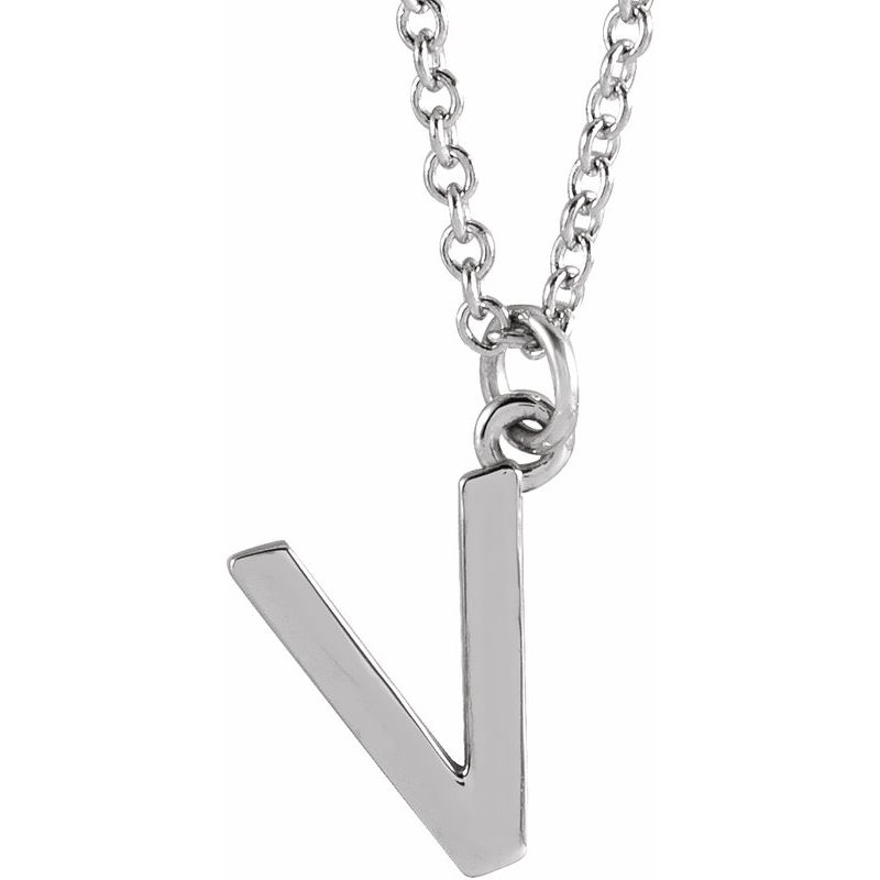 Initial Dangle Necklace