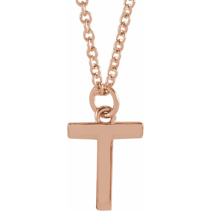 Initial Dangle Necklace