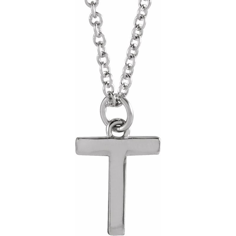 Initial Dangle Necklace