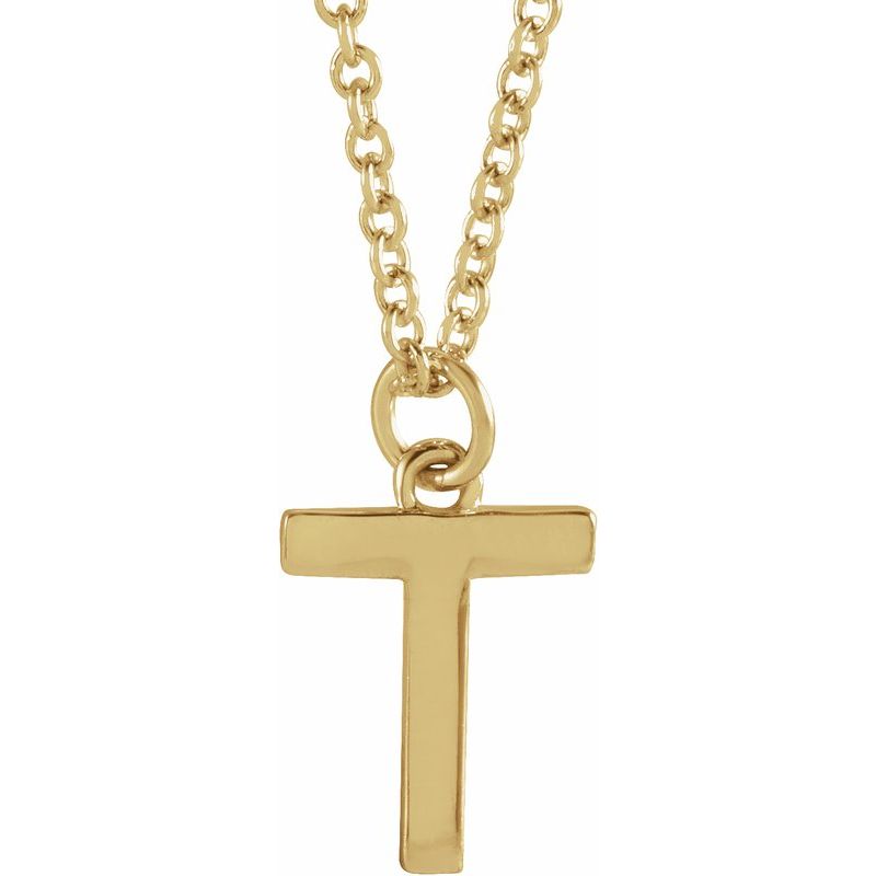 Initial Dangle Necklace