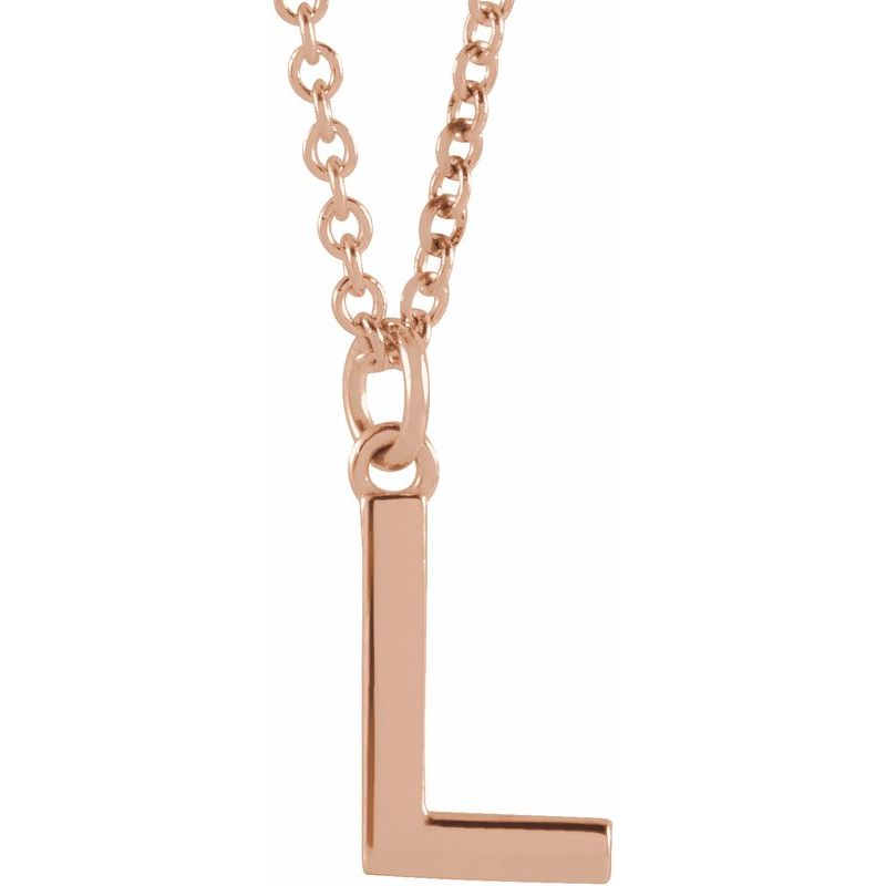 Initial Dangle Necklace