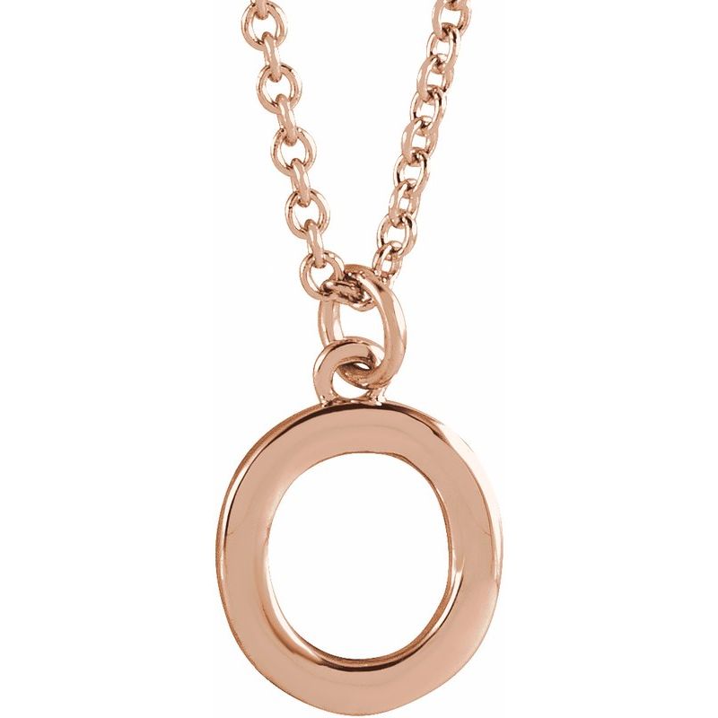 Initial Dangle Necklace