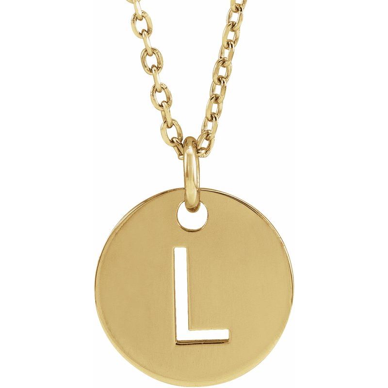 Initial Necklace or Charm/Pendant