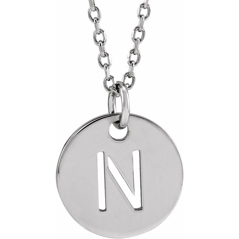 Initial Necklace or Charm/Pendant