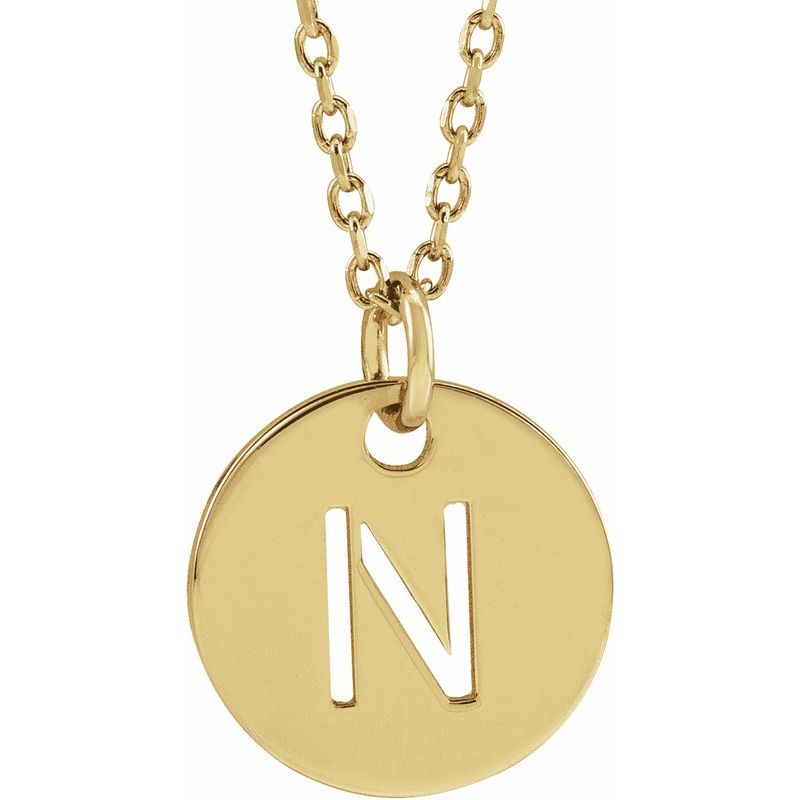 Initial Necklace or Charm/Pendant