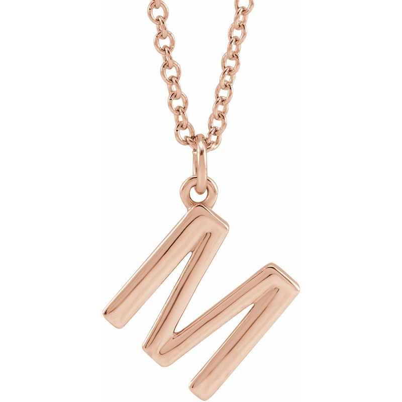 Initial Dangle Necklace