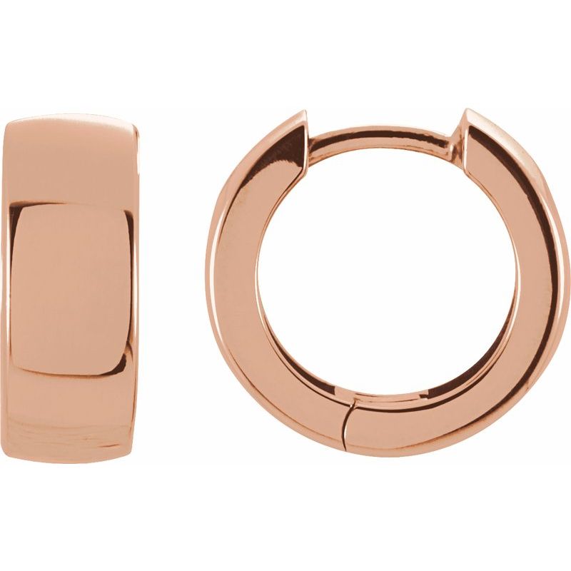 Hinged Hoop Earrings No. 7