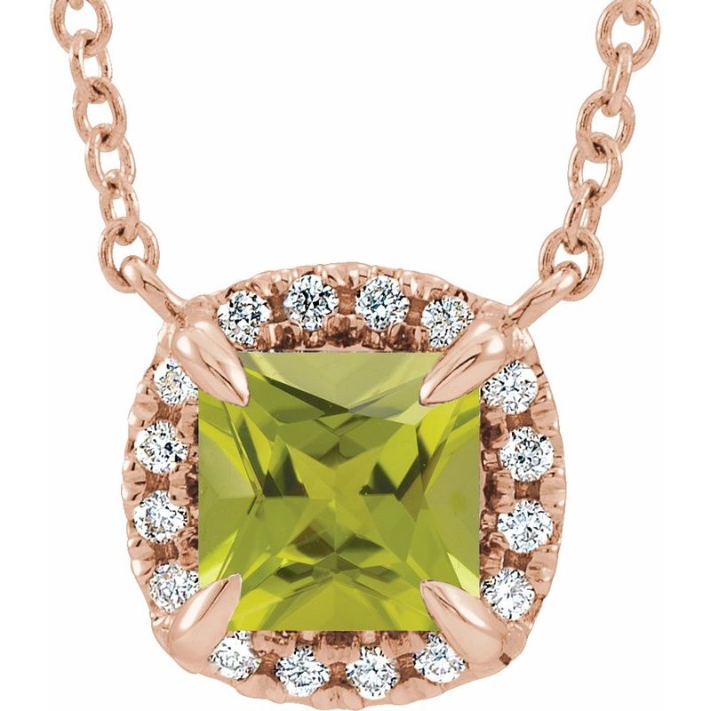 Halo-Style Necklace or Center