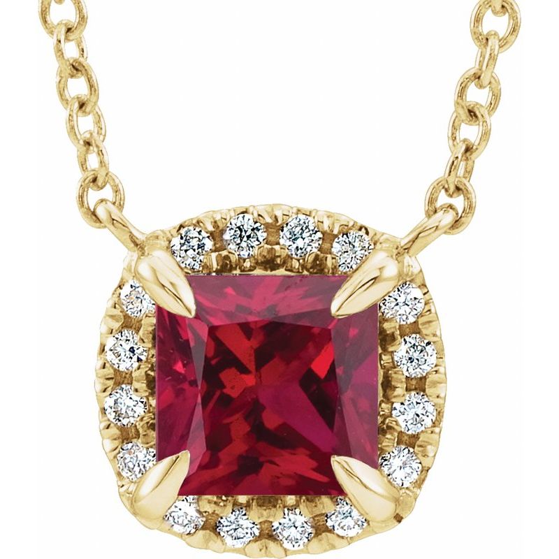 Halo-Style Necklace or Center