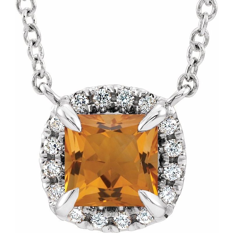 Halo-Style Necklace or Center