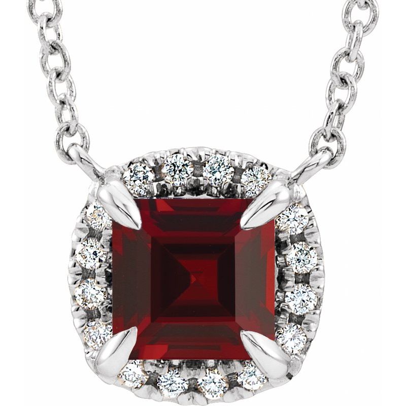 Halo-Style Necklace or Center