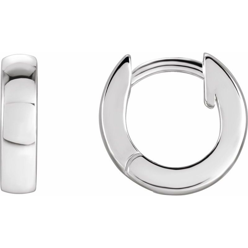 Hoop Earrings — Hinged