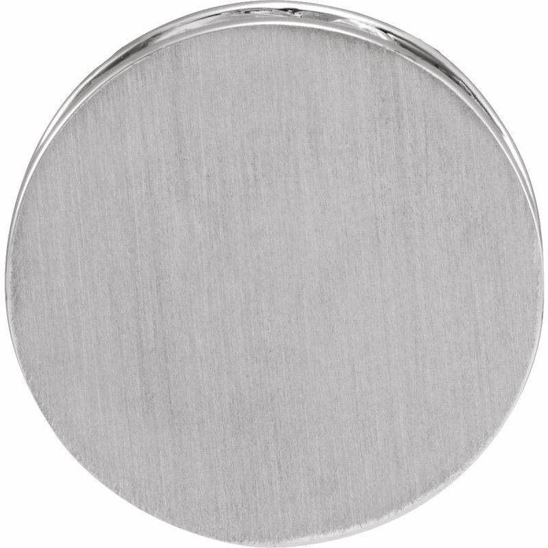 Engravable Disc Necklace or Pendant