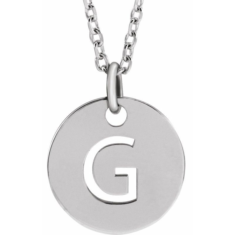 Initial Necklace or Charm/Pendant