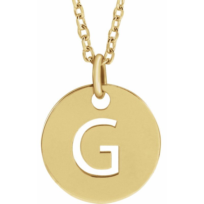 Initial Necklace or Charm/Pendant