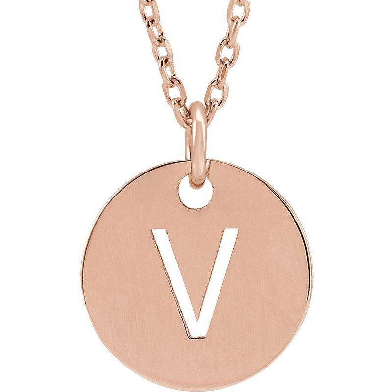 Initial Necklace or Charm/Pendant