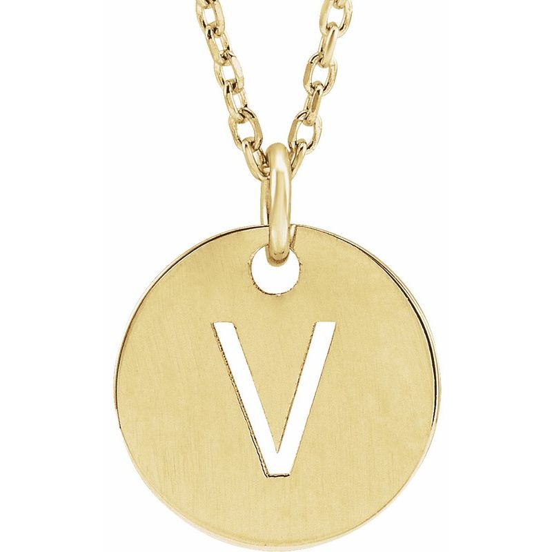 Initial Necklace or Charm/Pendant