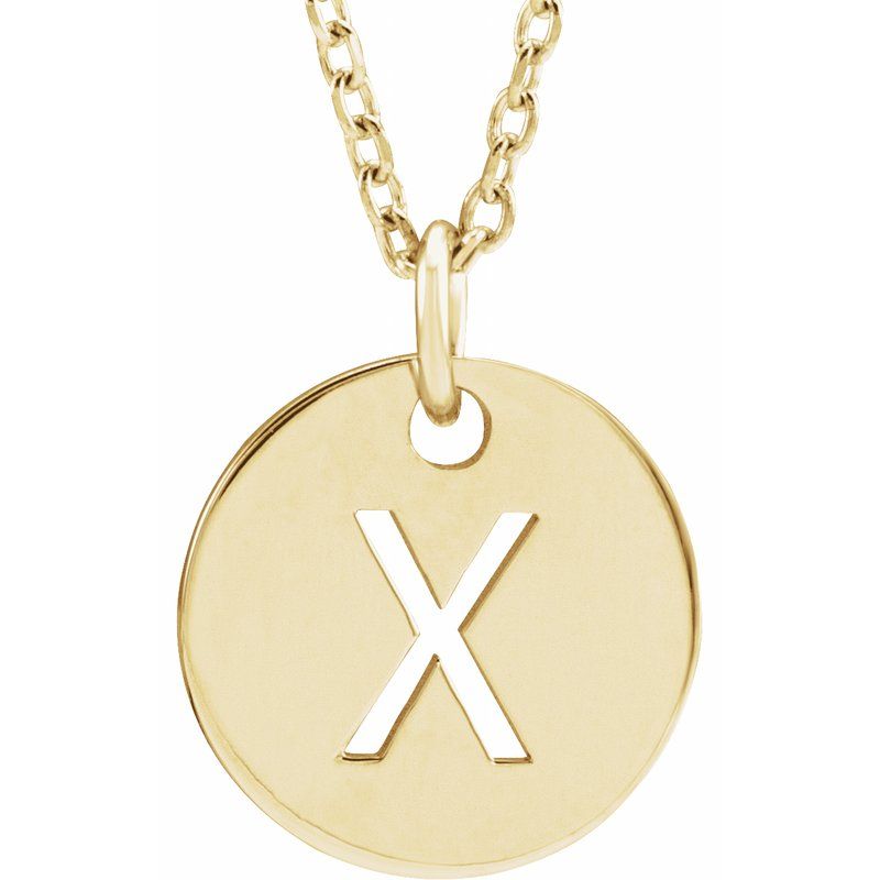 Initial Necklace or Charm/Pendant